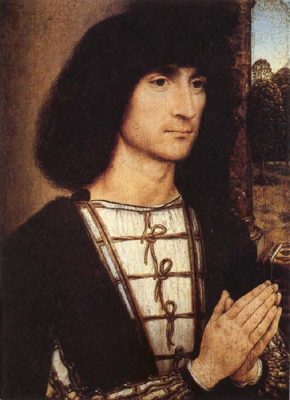 Portrait of a Praying Man, Hans Memling